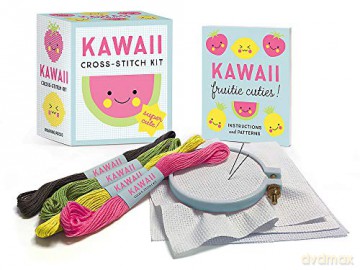 Kawaii Cross-Stitch Kit: Super-Cute! (Rp Minis) - Sosae Caetano [KSIĄŻKA]