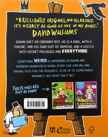 King Flashypants and the Toys of Terror: Book 3 - Andy Riley [KSIĄŻKA]