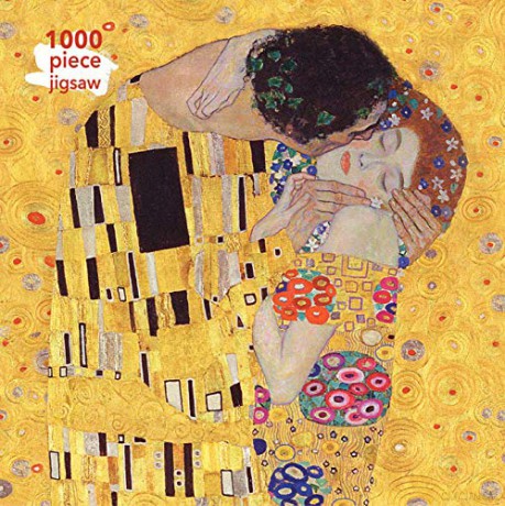 Klimt: The Kiss Jigsaw: 1000 piece jigsaw (1000-piece jigsaws): 1000-piece Jigsaw Puzzles [KSIĄŻKA]