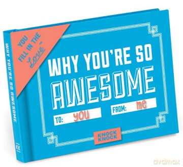 Knock Knock Why You're So Awesome Fill in the Love Book Fill-in-the-Blank Gift Journal, 4.5 x 3.25-Inches (Fill-in-the-Blank Journal) [KSIĄŻKA]