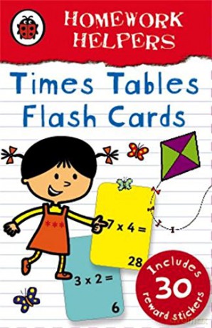 Ladybird Homework Helpers: Times Tables flash cards [KSIĄŻKA]