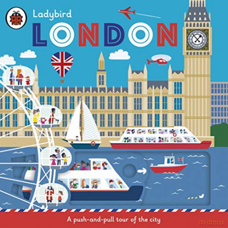 Ladybird London: A push-and-pull tour of the city - Klara Hawkins [KSIĄŻKA]