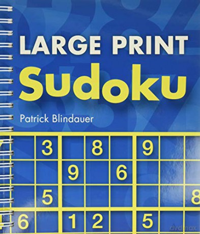 Large Print Sudoku [KSIĄŻKA]