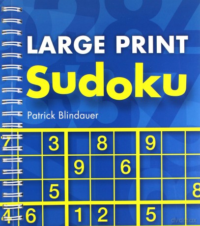 Large Print Sudoku [KSIĄŻKA]