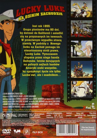 Lucky Luke na Dzikim Zachodzie [DVD]