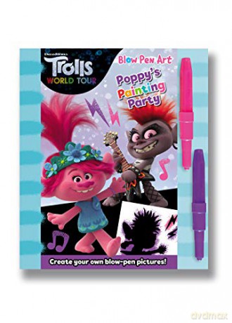 Little Artist Blow Pen Art Trolls [KSIĄŻKA]