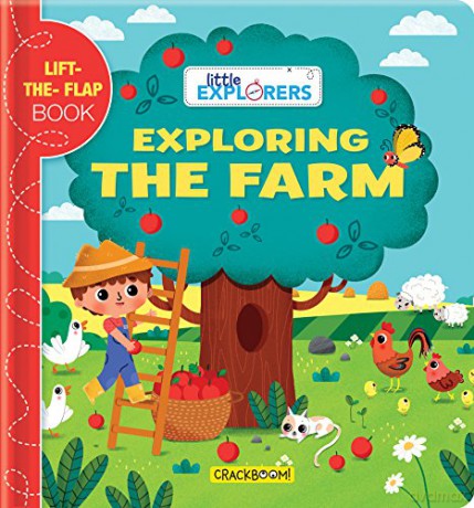 Little Explorers: Exploring the Farm: (A Lift the Flap Book) - Sonia Baretti [KSIĄŻKA]
