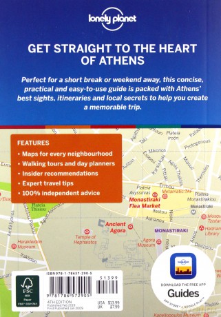 Lonely Planet Pocket Athens (Travel Guide) [KSIĄŻKA]