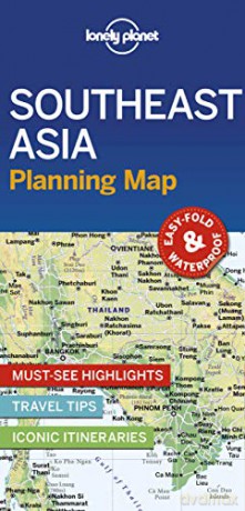 Lonely Planet Southeast Asia Planning Map [KSIĄŻKA]