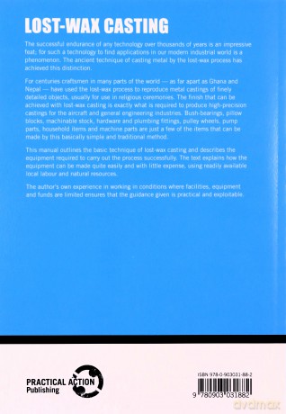 Lost-wax Casting: A practitioners manual - Wilburt Feinberg [KSIĄŻKA]