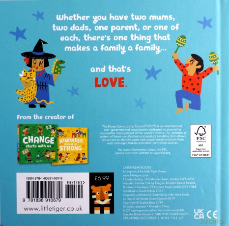 Love Makes a Family - Sophie Beer [KSIĄŻKA]