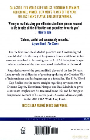 Luka Modric: Official Autobiography - Luka Modric [KSIĄŻKA]