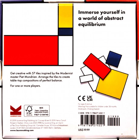 Make Your Own Mondrian: A Modern Art Puzzle - Henry Carroll [KSIĄŻKA]