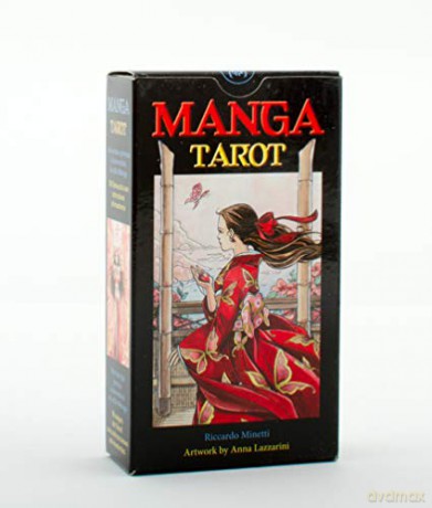 Manga Tarot: 78 Full Colour Cards and Instructions - New Edition [KSIĄŻKA]