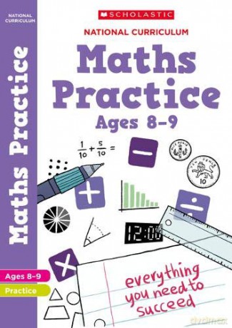 Maths practice book for ages 8-9 (Year 4). Perfect for Home Learning. (100 Practice Activities) - Scholastic [KSIĄŻKA]
