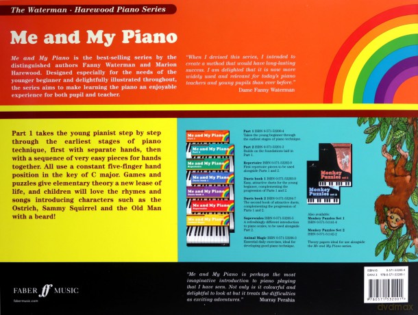 Me and My Piano Part 1 (My and My Piano) [KSIĄŻKA]
