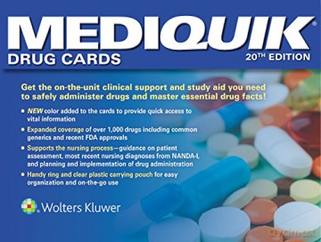 MediQuik Drug Cards - Carla Vitale [KSIĄŻKA]