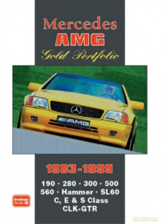 Mercedes AMG Gold Portfolio 1983-1999 - R. M. Clarke [KSIĄŻKA]