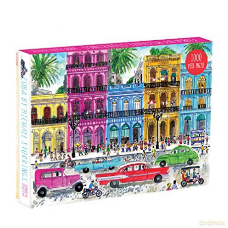 Michael Storring's Cuba 1000 Piece Jigsaw Puzzle" so the customer can find the product - Michael Storrings [KSIĄŻKA]