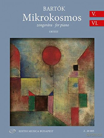 Mikrokosmos for piano, volume V-VI (Urtext) BB 105 (1932-1939) - Béla Bartók [KSIĄŻKA]