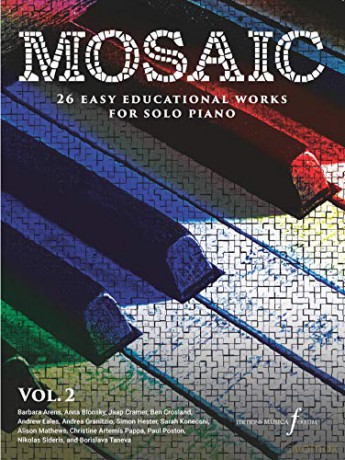 Mosaic, Volume 2 - 26 easy educational works for solo piano [KSIĄŻKA]