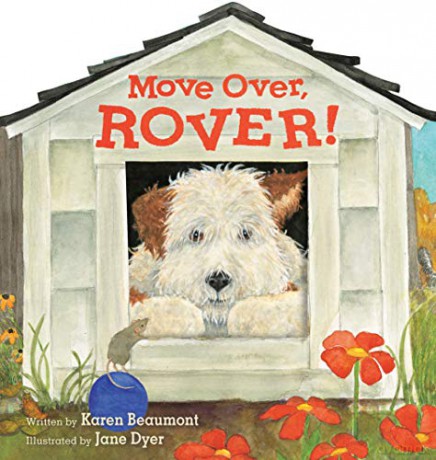Move Over, Rover! (Shaped Board Book) - Karen Beaumont [KSIĄŻKA]