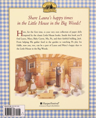 My Book of Little House Paper Dolls (Little House Merchandise) - Laura Ingalls Wilder [KSIĄŻKA]
