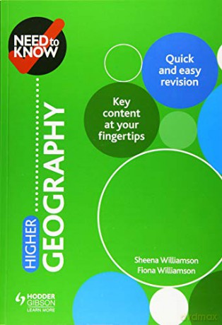 Need to Know: Higher Geography - Sheena Williamson [KSIĄŻKA]