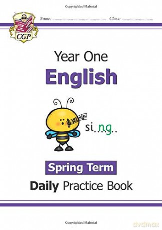 New KS1 English Daily Practice Book: Year 1 - Spring Term: ideal for catch-up and learning at home (CGP KS1 English) [KSIĄŻKA]