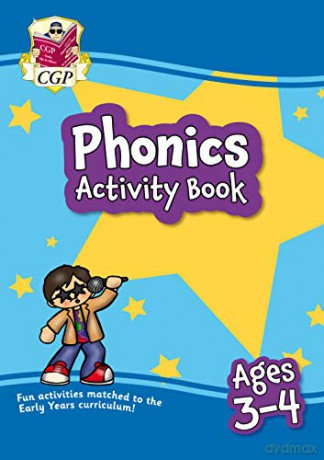 New Phonics Activity Book for Ages 3-4: Perfect for Catch-Up and Home Learning (CGP Home Learning) [KSIĄŻKA]