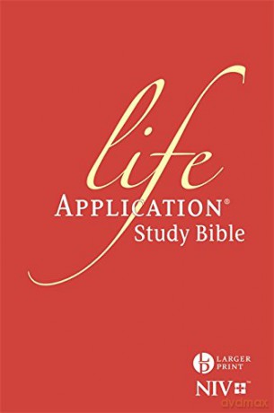 NIV Larger Print Life Application Study Bible (Anglicised): Hardback (New International Version) - New International Version [KSIĄŻKA]