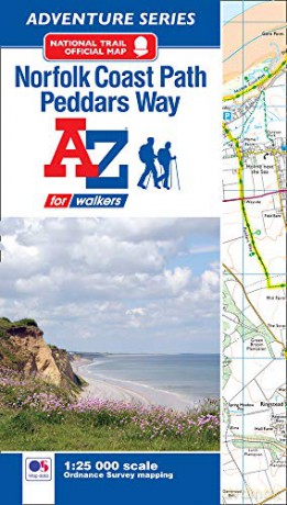 Norfolk Coast Path Adventure Atlas (A-Z Adventure series) [KSIĄŻKA]