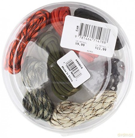 Paracord Bracelet Kit: Makes 6 Bracelets (Boy Paracord Kit)