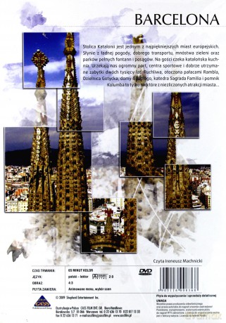 Podróże Marzeń: Barcelona [DVD]