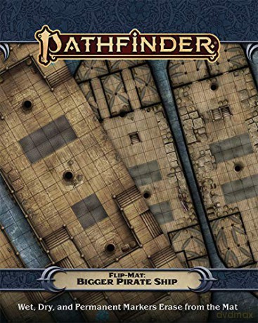 Pathfinder Flip-Mat: Bigger Pirate Ship - Jason Engle [KSIĄŻKA]