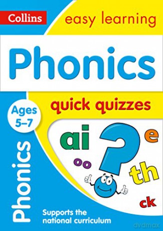 Phonics Quick Quizzes Ages 5-7: Ideal for home learning (Collins Easy Learning KS1) [KSIĄŻKA]