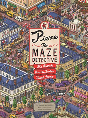 Pierre the Maze Detective: The Search for the Stolen Maze Stone: 1 - Hiro Kamigaki [KSIĄŻKA]