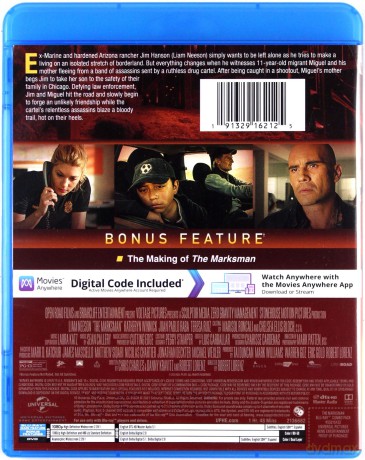 The Marksman [Blu-Ray]+[DVD]