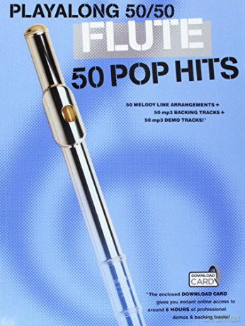 Playalong 50/50: Flute - 50 Pop Hits [KSIĄŻKA]