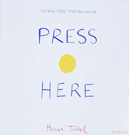 Press Here: 1 - Herve Tullet [KSIĄŻKA]
