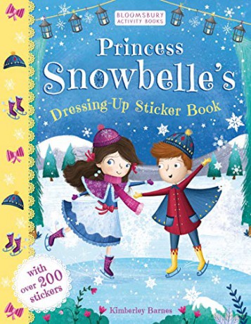 Princess Snowbelle's Dressing-Up Sticker Book - Kimberley Barnes [KSIĄŻKA]
