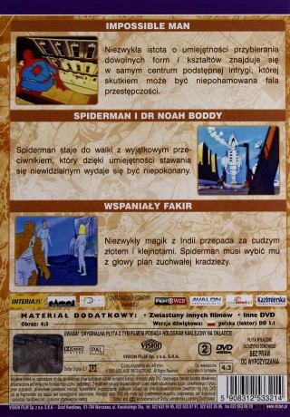 Spiderman: Fantastyczna czwórka [DVD]