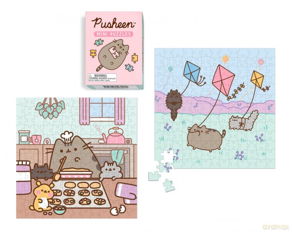 Pusheen Mini Puzzles (Rp Minis) - Claire Belton [KSIĄŻKA]