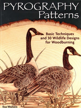 Pyrography Patterns: Basic Techniques and 30 Wildlife Designs for Woodburning [KSIĄŻKA]