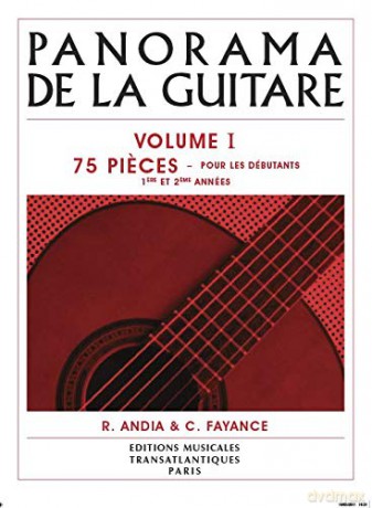 Rafael Andia: Panorama De La Guitare Vol.1 (Book/CD) [KSIĄŻKA]