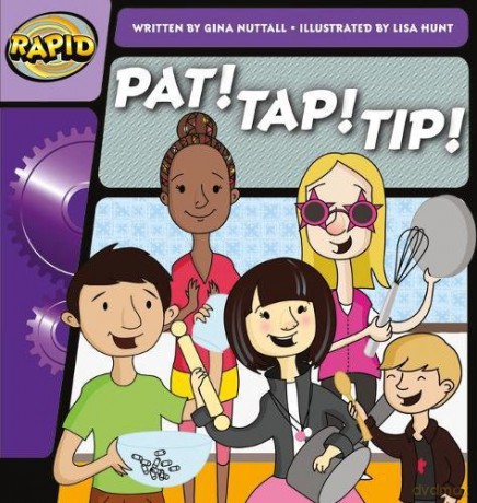 Rapid Phonics Step 1: Pat! Tap! Tip! (Fiction) - Gina Nuttall [KSIĄŻKA]