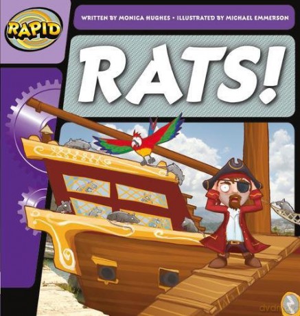 Rapid Phonics Step 1: Rats! - Monica Hughes [KSIĄŻKA]