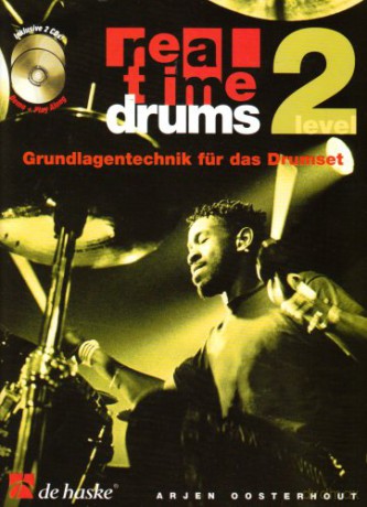 Real Time Drums 2 (D): Grundlagentechnik fur Das Drumset [KSIĄŻKA]