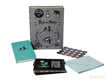 Rick and Morty Deluxe Note Card Set: With Keepsake Book Box (Stationery) [KSIĄŻKA]
