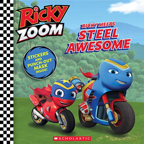 Ricky Meets Steel Awesome (Ricky Zoom 8x8 #3) - Eric Geron [KSIĄŻKA]